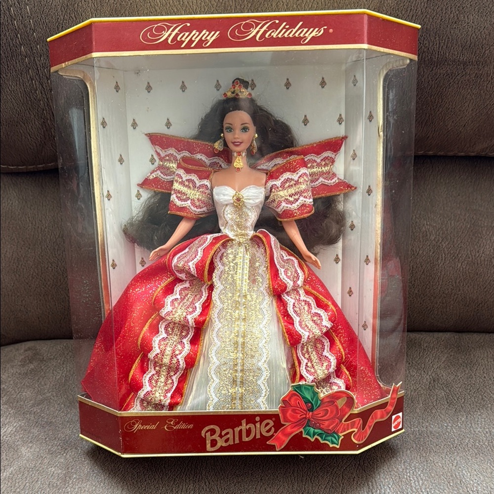 Barbie Special Edition Holiday Doll - Red and Gold